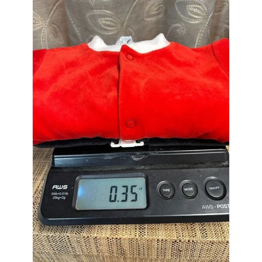 Little Me by Schwab Santa Suit Sleeper Sz XL